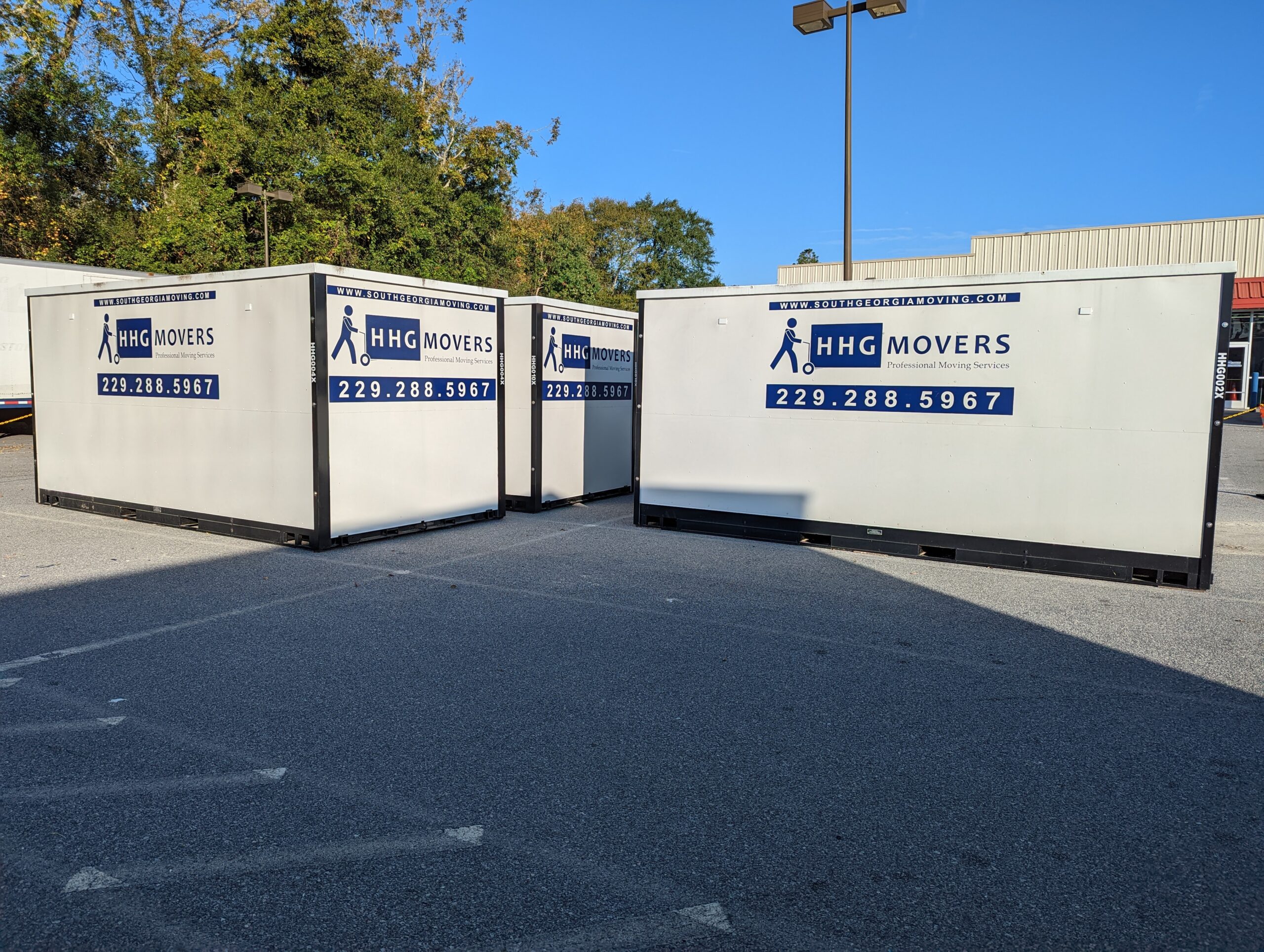 Driveway Containers inventory serving South Georgia